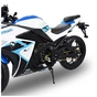 Электроскутер TV6 mid-drive FST 3000W 72V 60Ah white & blue (291186) - уменьшенное изображение 5