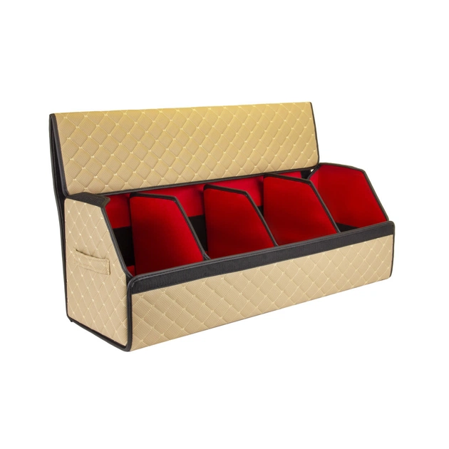 Сумка-органайзер EVAtech ECO XL 30x30x80 см бежева з бежевою ниткою (EHECEXIIBR) - picture 3