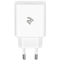 Зарядний пристрій 2E USB Wall Charger QC3.0 DC5V/3A, Max 18W, white (2E-WC1USB18W-W) - зменшене зображення 2