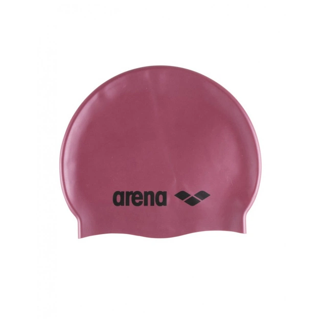 Шапка для плавання Arena Classic Silicone 91662-108 червоний, чорний Уні OSFM (3468337331384) - зображення 1