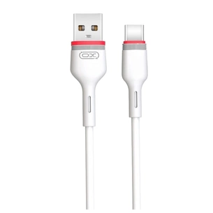 Кабель XO NB-P171 USB - USB Type-C, (M/M), 2.4A 1 м White (6920680873692) зображення 1