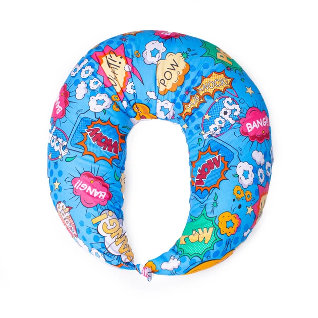 Подушка MirSon для вагітних та годування №8330 Print Line 17-0511 Bombs Бязь 30х170х20 см (2200006200550) - picture 2