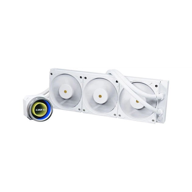 Система жидкостного охлаждения Lian Li Galahad II Trinity Performance 360 White (G89.GA2P36W.01) - изображение 1