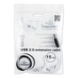 Дата кабель USB 2.0 AM/AF 0.15m Cablexpert (CCP-USB2-AMAF-0.15M) - уменьшенное изображение 2