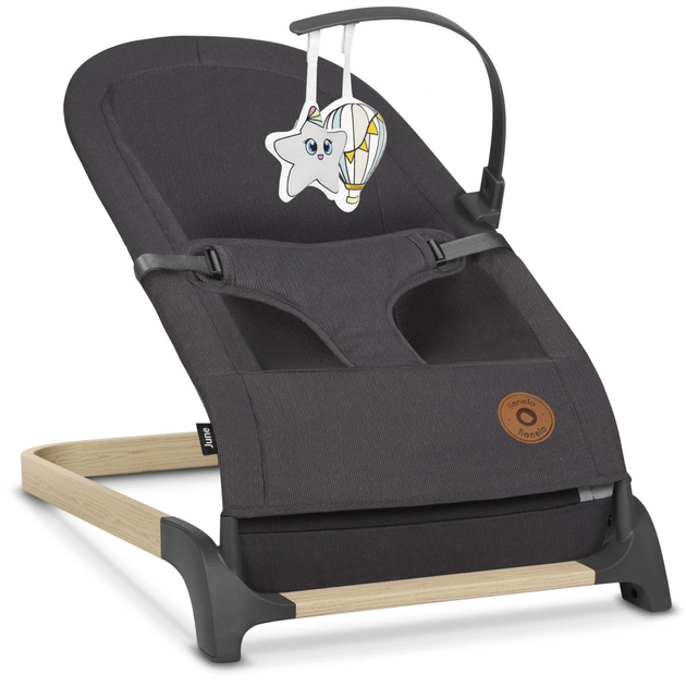 Крісло-гойдалка Lionelo шезлонг June grey stone (LO-JUNE GREY STONE) - picture 3