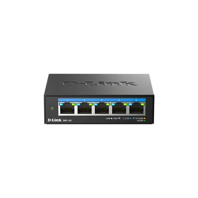 Комутатор мережевий D-Link DMS-105 - зображення 1