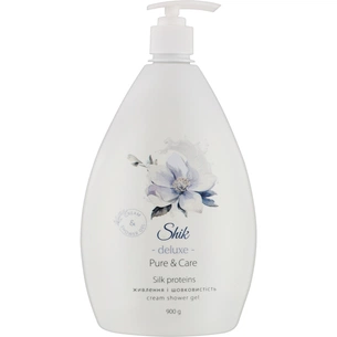 Гель для душу Shik Deluxe Pure & Care Silk Proteins 900 г (4823107607240) зображення 1