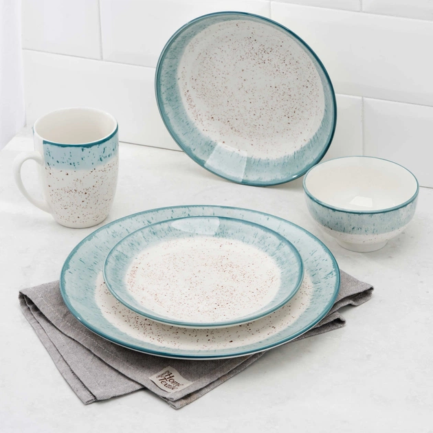 Чашка Ardesto Siena, 360мл, порцеляна, біло-блакитна (AR2936SWB) - picture 5