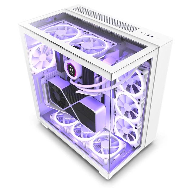 Корпус NZXT H9 Elite Edition White (CM-H91EW-01) - изображение 1