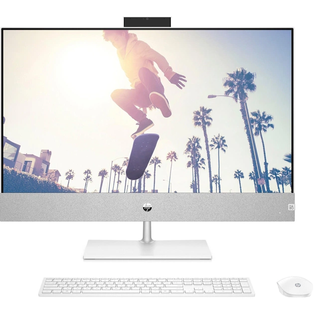 Комп'ютер HP Pavilion 27-ca2013ua AiO / i5-13400T, 16, 512, RTX3050 4GB, WiFi, Cam, K&M (AE0P8EA) - зображення 1