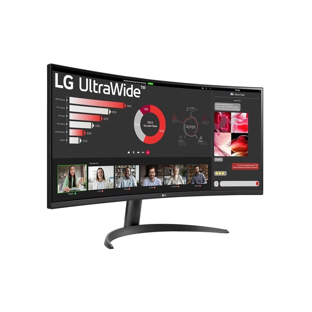 Монітор LG 34WR50QK-B - зображення 4