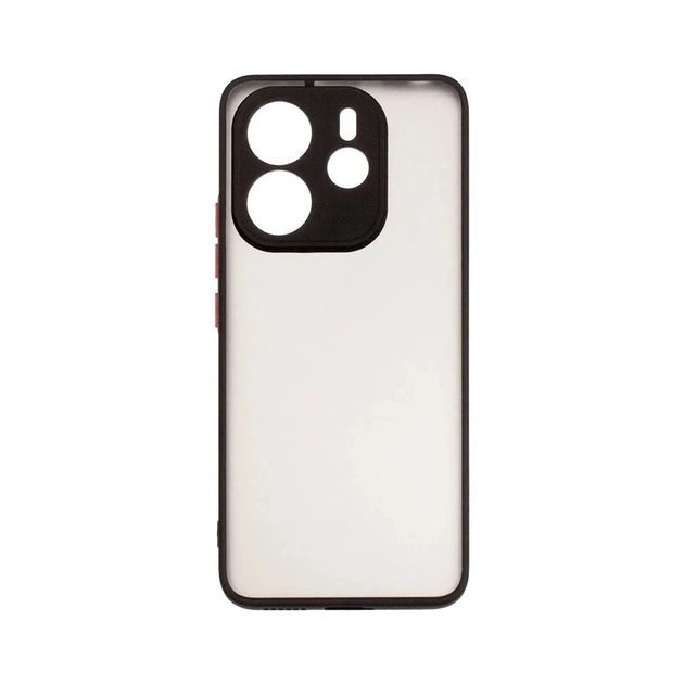 Чохол до мобільного телефона ColorWay Smart Matte Xiaomi Redmi Note 14 black (CW-CSMXRN14-BK) - зображення 1