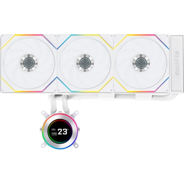 Система водяного охлаждения Lian Li HydroShift II LCD-C 360TL White (G89.GHS2LCD36TW.00) - изображение 1