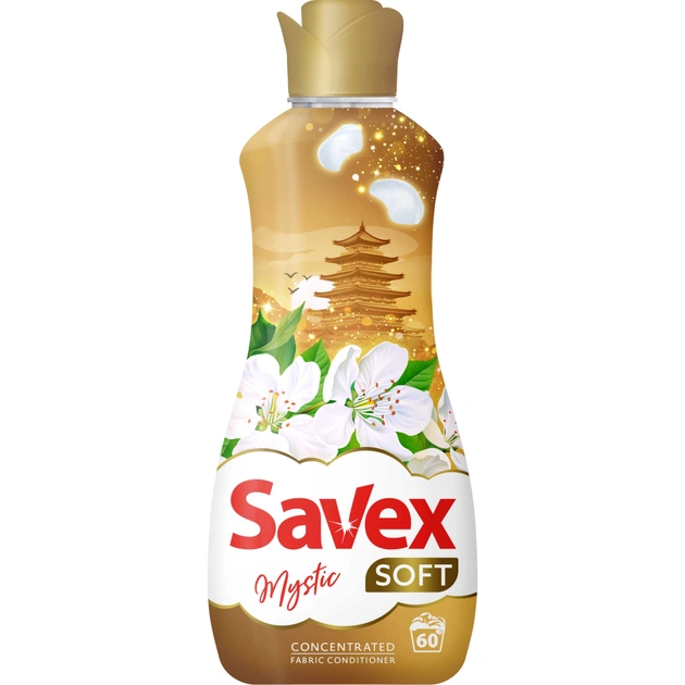 Кондиционер для белья Savex Soft Mystic 1.5 л (3800024048982) - изображение 1
