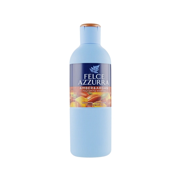 Гель для душа Felce Azzurra Ambra & Argan Nourishing Essence 650 мл (8001280068034) - изображение 1