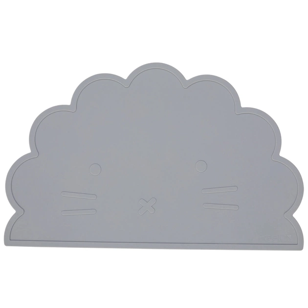 Набір дитячого посуду FreeON Lion силіконовий килимок для годування,, grey (46378) - picture 1