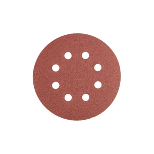 Круг зачистний Graphite 55H943, 125 мм, на липучці, K120, 5шт. (55H943) зображення 1