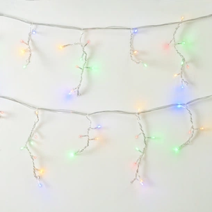 Гірлянда YES! Fun Бахрома 84 LED Різнокольорова 2 м Статична Конектор (974847) зображення 1