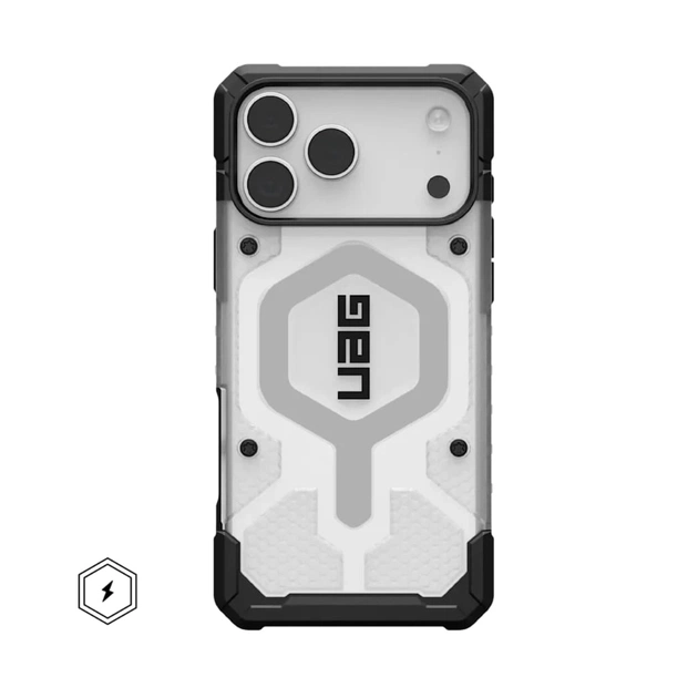 Чохол до мобільного телефона UAG Pathfinder Clear MagSafe iPhone 17 Pro Max Ice/Silver (114552114333) - picture 1