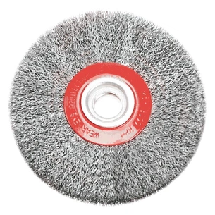 Щітка для електроінструменту Verto на дриль, щітка дротяна дискова, 200 x 32 мм (62H212) зображення 1