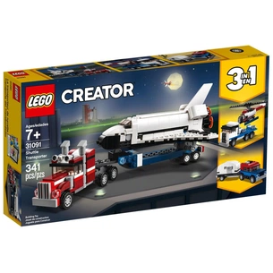 Конструктор LEGO Creator Тягач із шатлом 341 деталь (31091) зображення 1