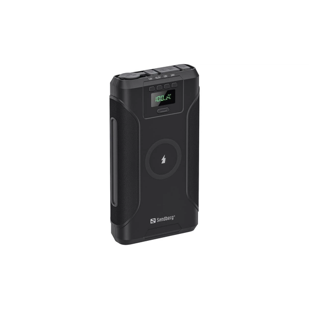 Батарея універсальна Sandberg 76800mAh Survivor 7in1 DC/91W, PD/100W, Cigar Lighter/120W, QI-15W, power-through (421-15) - зображення 1