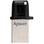 USB флеш накопичувач Apacer 32GB AH175 USB 2.0 OTG (AP32GAH175B-1) - уменьшенное изображение 1