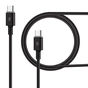 Дата кабель USB-C to USB-C 1.2m CB-TT11 black Piko (1283126504105) - зменшене зображення 1