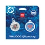 Адресник для тварин WAUDOG Smart ID з QR паспортом "Супермен ретро" коло Д 25 мм (225-1082) - зменшене зображення 5