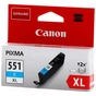 Картридж Canon CLI-551XL Cyan 11 ml (6444B001) - зменшене зображення 1
