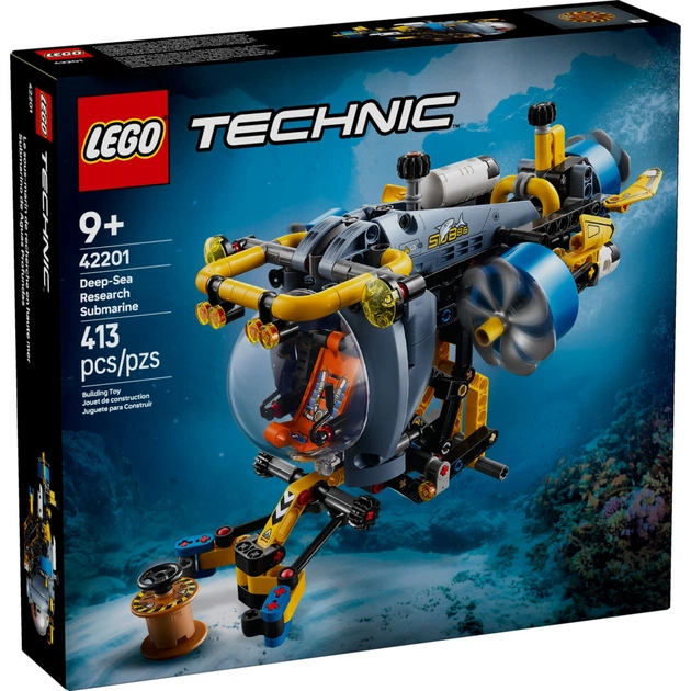 Конструктор LEGO Technic Глубоководная исследовательская подводная лодка (42201) - изображение 1