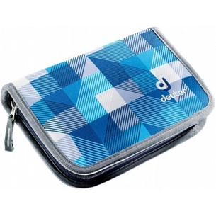 Пенал Deuter Pencil Box blue arrowcheck 3016 з наповненням (3890315 3016) зображення 1