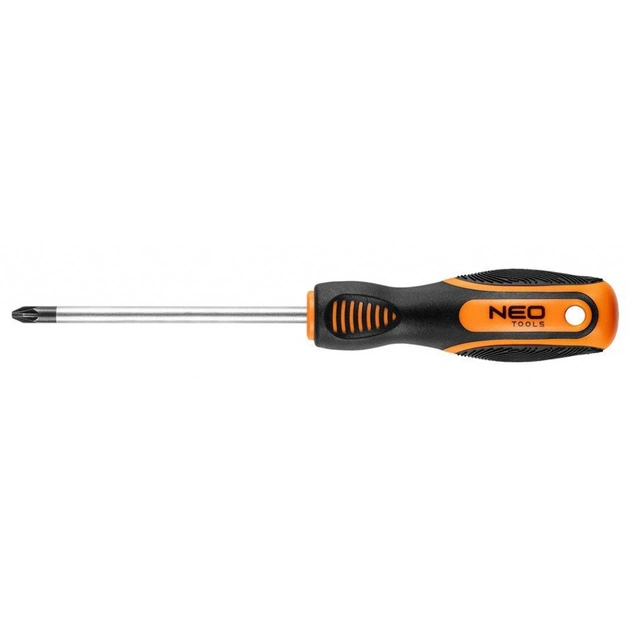 Отвертка Neo Tools крестовая, PZ2 x 100 мм, CrV (04-184) - изображение 1