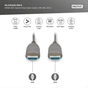 Кабель мультимедийный HDMI M to HDMI M 30m 8K AOC hybrid-fiber black Digitus (AK-330126-300-S) - уменьшенное изображение 4