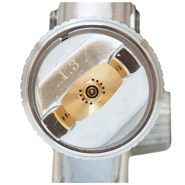 Фарбопульт Sigma HVLP 1.3мм (хром) верхній бак (пласт) (6812131) - picture 6