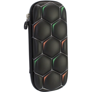 Пенал Cool For School з тисненням 1 відділення з відворотами Чорний (CF87293) зображення 1