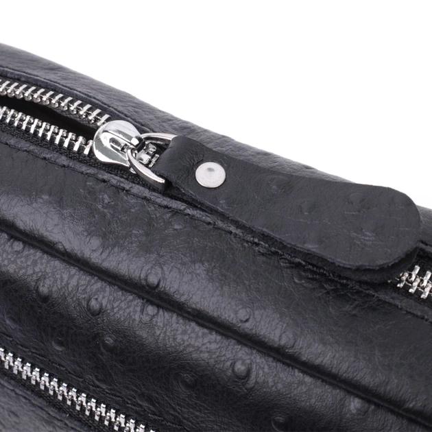 Сумка Vintage З натуральної шкіри Чорна (22659) - зображення 7