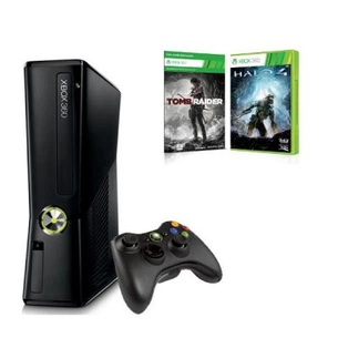 Ігрова консоль Microsoft X-Box SLIM + HALO 4 + TOMB RAIDER (XBOX360250H4TREU) зображення 1