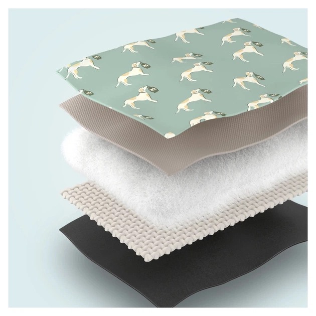 Туристичний килимок Naturehike для пікніка CNK2350WS010 145x170 см зелений з принтом (6976507661676) - picture 3