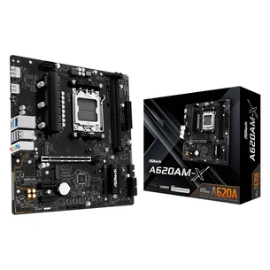 Материнская плата ASRock A620AM-X Socket AM5 изображение 1