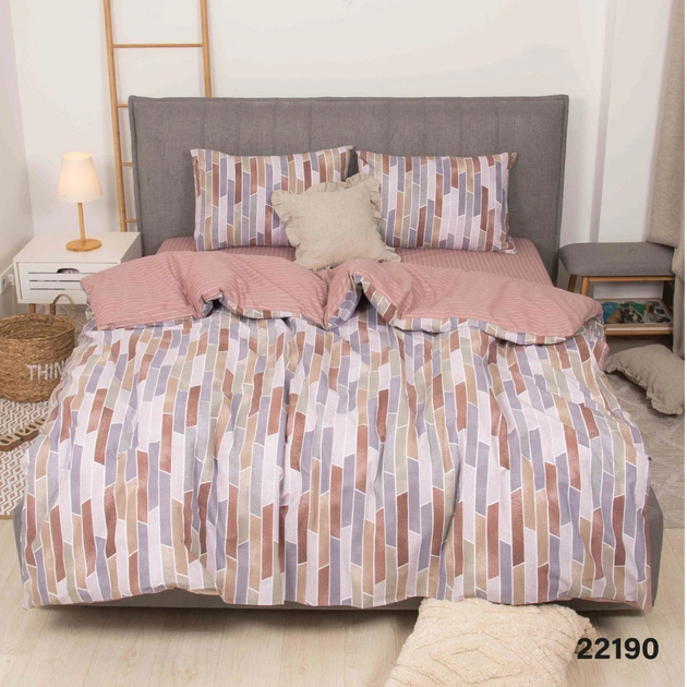 Постільна білизна Isleep 22190 ранфорс євро (22190_ev_isleep) - изображение 1