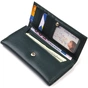 Портмоне Canpellini З натуральної шкіри флотар Зелене (21854) - зменшене зображення 5