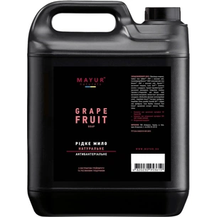 Рідке мило Mayur Антибактеріальне Грейпфрут 5 л (2200200118750) зображення 1