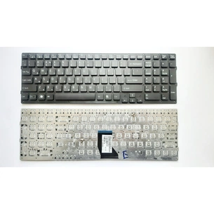 Клавіатура ноутбука Sony VPC-CB17 series черная без рамки подсветка UA (A43002) зображення 1