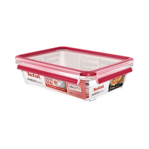Харчовий контейнер Tefal Masterseal Glass Red 2 л (N1041110) зображення 1