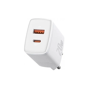 Зарядний пристрій Baseus Compact Quick Charger U+C 20W EU White (CCXJ-B02) зображення 1