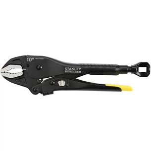 Кліщі Stanley з фіксацієй (пинци) вигнуті губки 240 мм посилені FatMax (FMHT0-74886) зображення 1