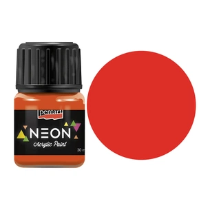 Акрилові фарби Pentart Neon, Помаранчева, 30 мл (5997412761313) зображення 1