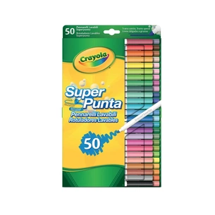 Фломастери Crayola Supertips (washable), 50 шт (7555) зображення 1