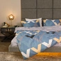 Постільна білизна Isleep полуторна Сатин Twill 17 (17_pl_Isleep) - зменшене зображення 3
